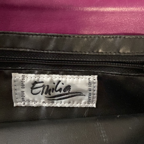 Emilia Paris Vintage Oversized Python Clutch Bag - Picture 13 of 13